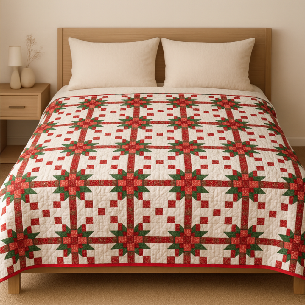 Moonlight Garden — Quilt Pattern (PDF) by Golden Threads™