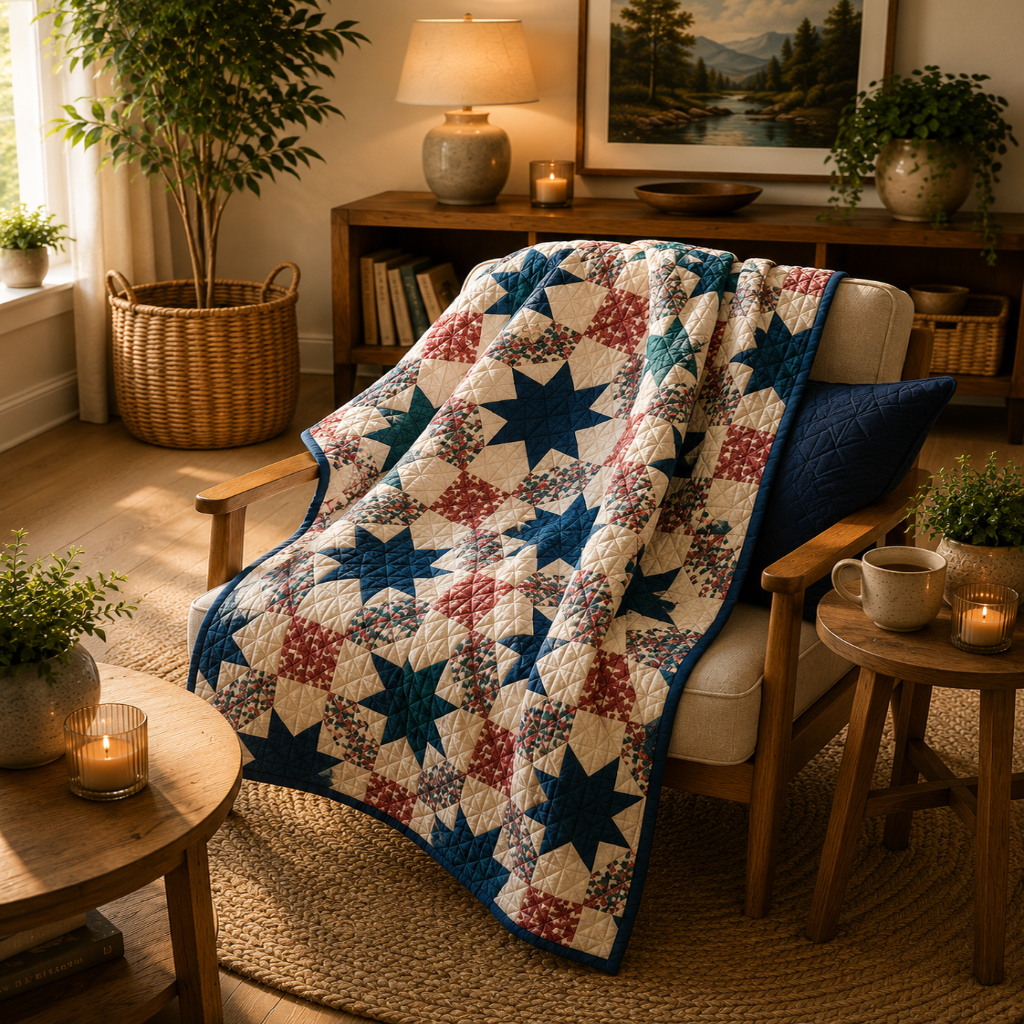 Arctic Stars Quilt Pattern