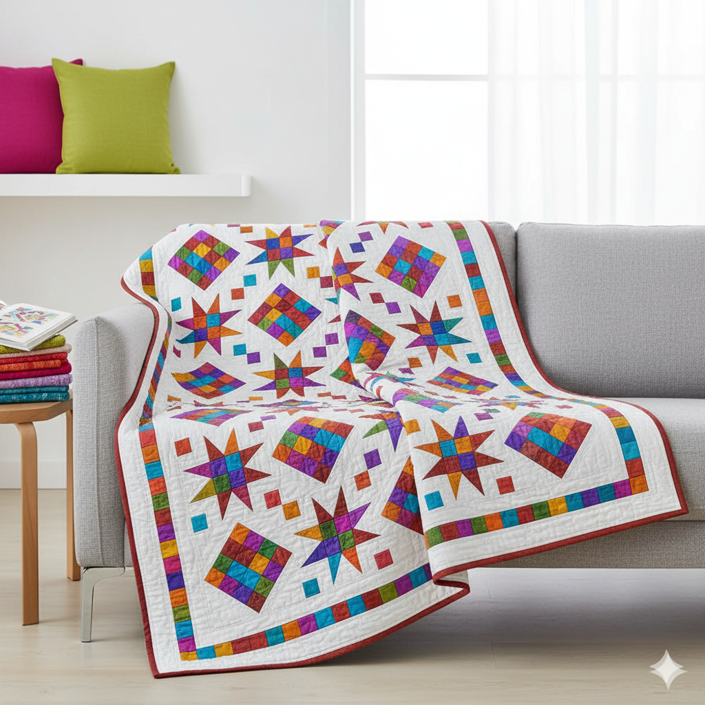 Whispers of Autumn — Quilt Pattern (PDF) by Golden Threads™