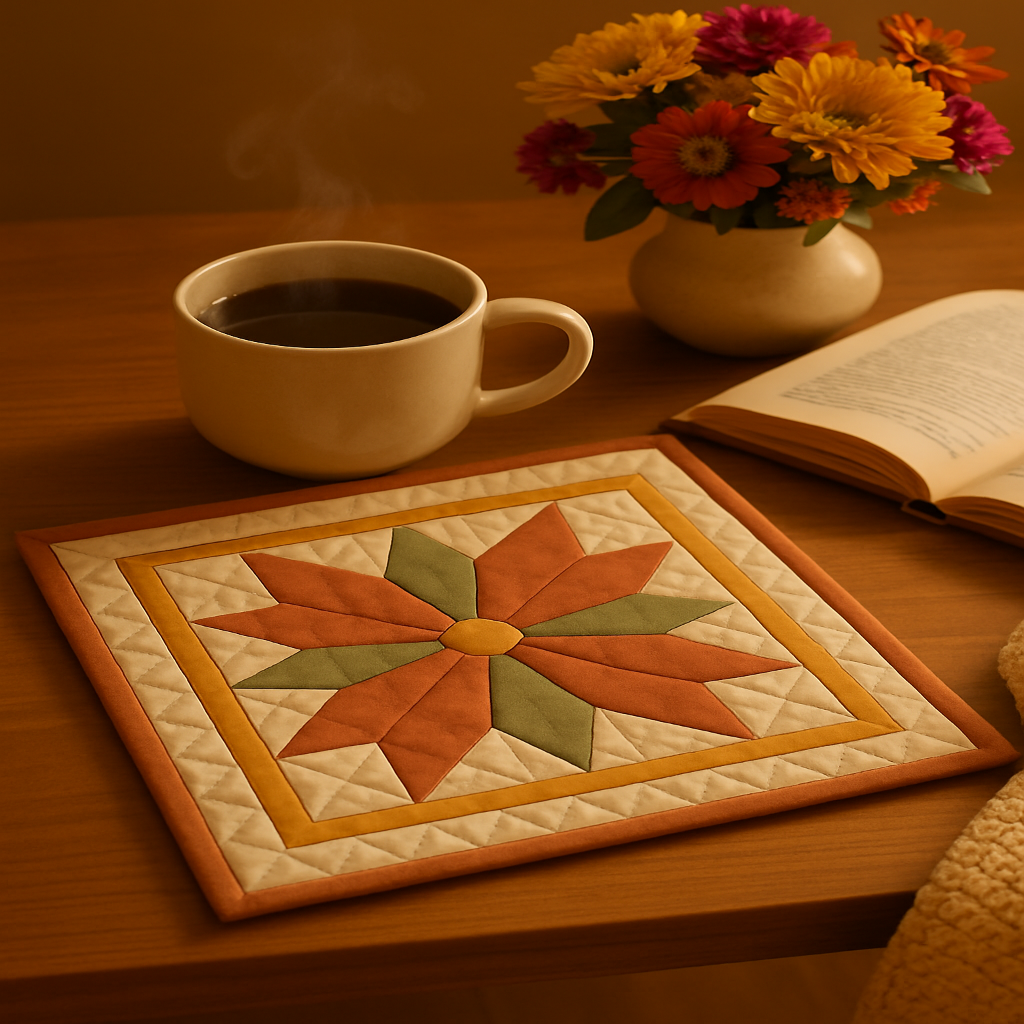 AUTUMN STAR-Mini Quilt Pattern