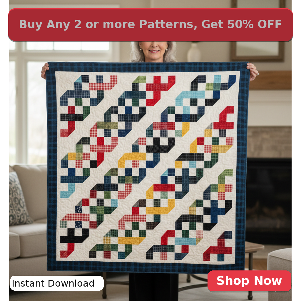 Autumn Roses — Quilt Pattern (PDF) by Golden Threads™