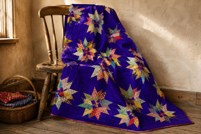 Autumn Tree Quilt Pattern PDF | 60x60 Beginner Fall Quilt