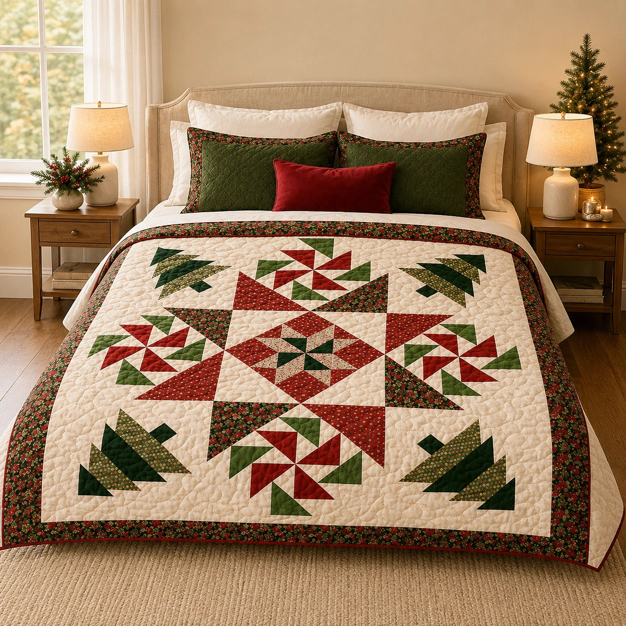 Christmas Starburst — Quilt Pattern (PDF)