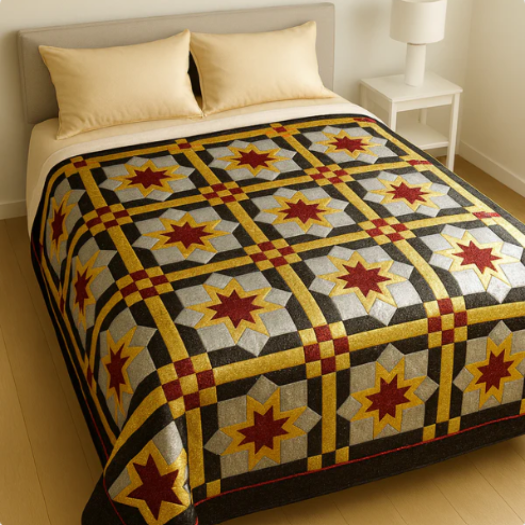 Blossom Chevron — Quilt Pattern (PDF) by Golden Threads™