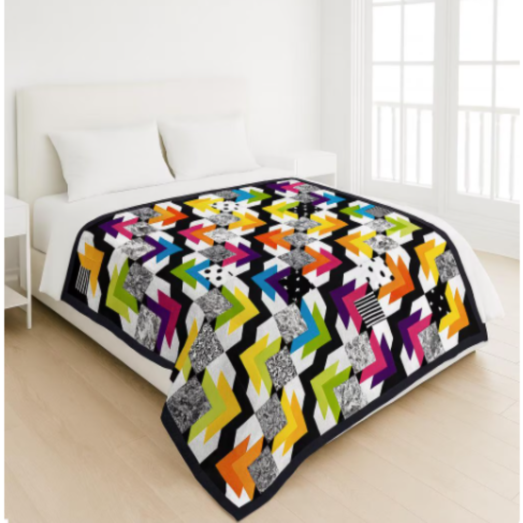 Autumn Leaves Dance — Quilt Pattern (PDF) by Golden Threads™