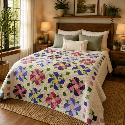 Petal Twist Quilt Pattern PDF