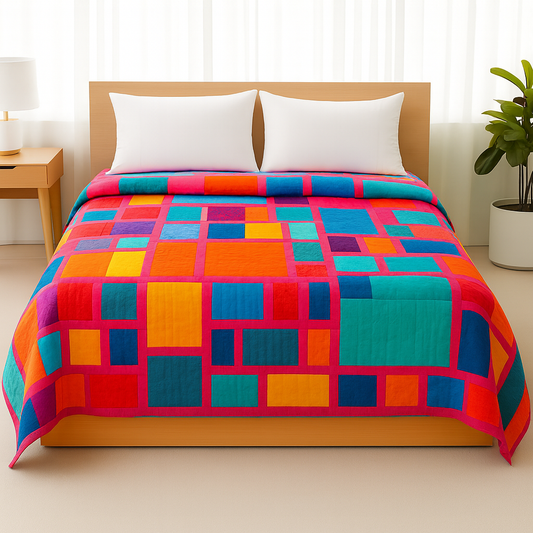 Urban Grid — Quilt Pattern (PDF) by Golden Threads™