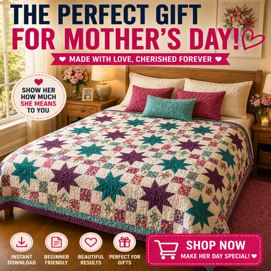 Arctic Stars Quilt Pattern