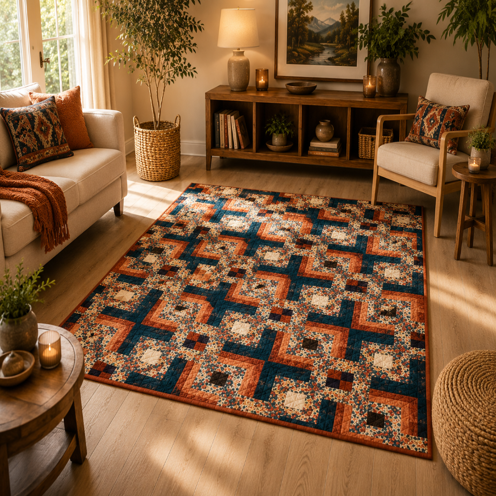 Plum Garden Path Quilt Pattern