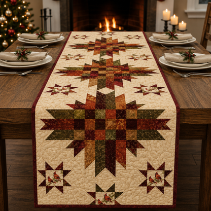 Cardinal Cheer— Quilt Pattern (PDF) by Golden Threads™