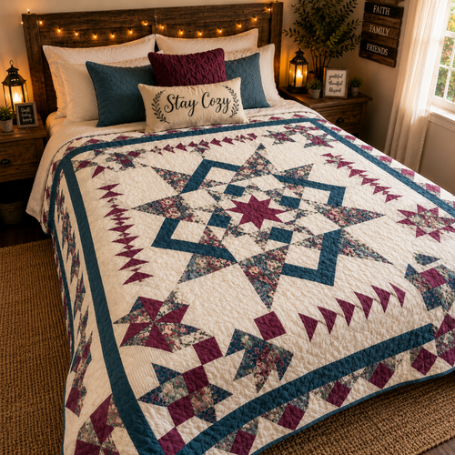 Starbound — Quilt Pattern (PDF) by Golden Threads™