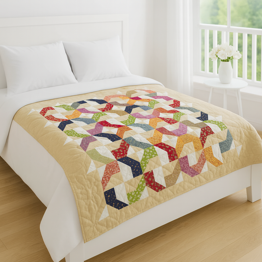 Starlight Spin Quilt