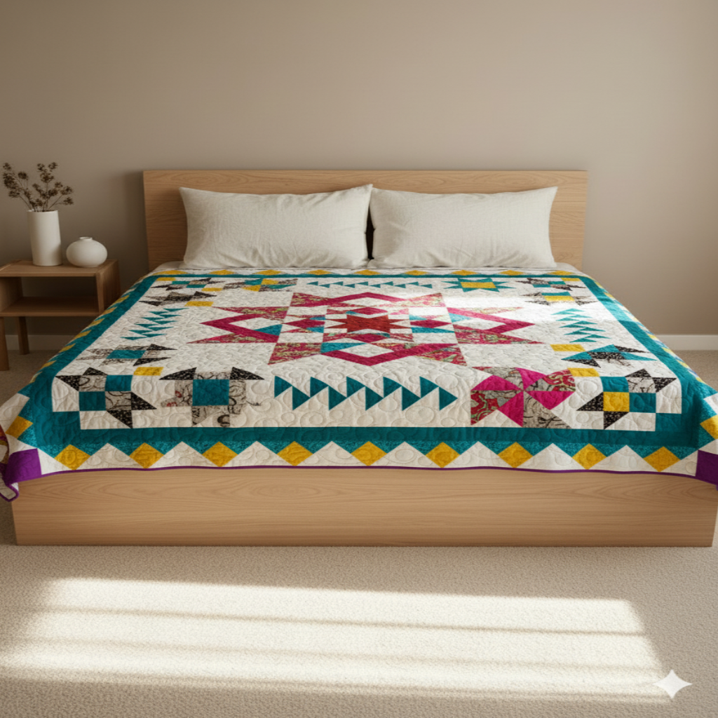 Starbound — Quilt Pattern (PDF) by Golden Threads™