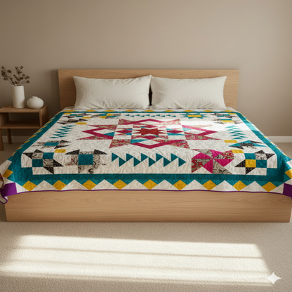 Starbound — Quilt Pattern (PDF) by Golden Threads™