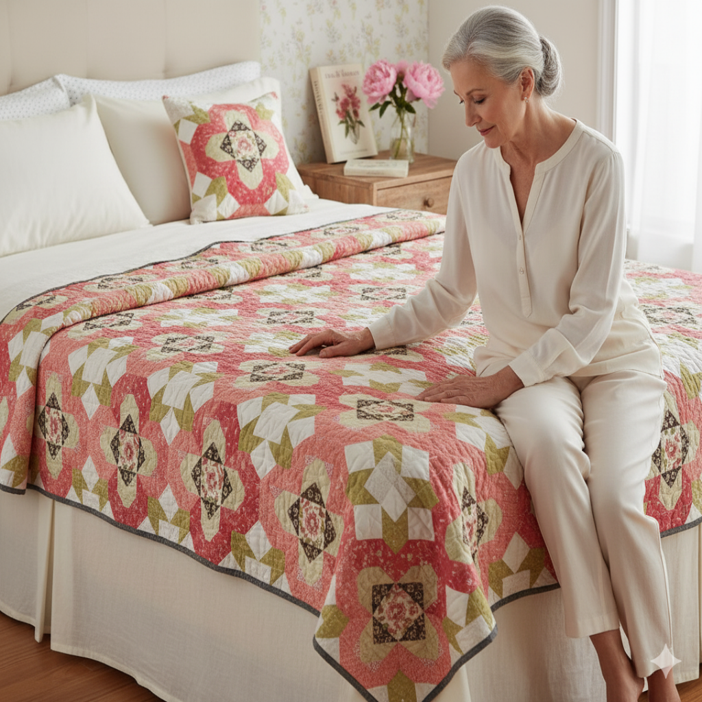 Rosy Fields Quilt