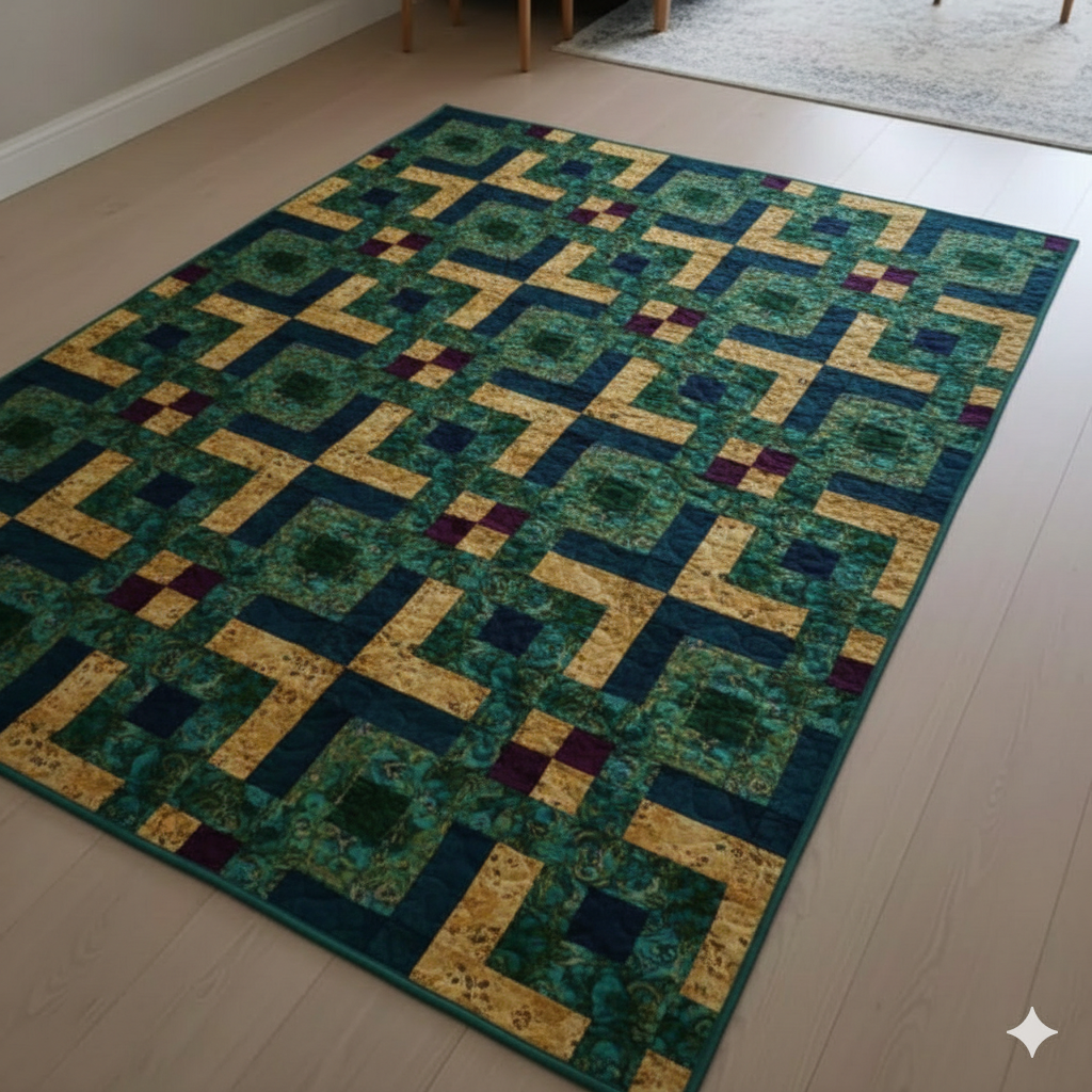 Plum Garden Path Quilt Pattern