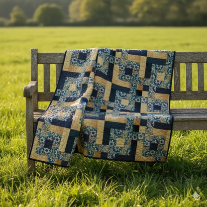 Plum Garden Path Quilt Pattern