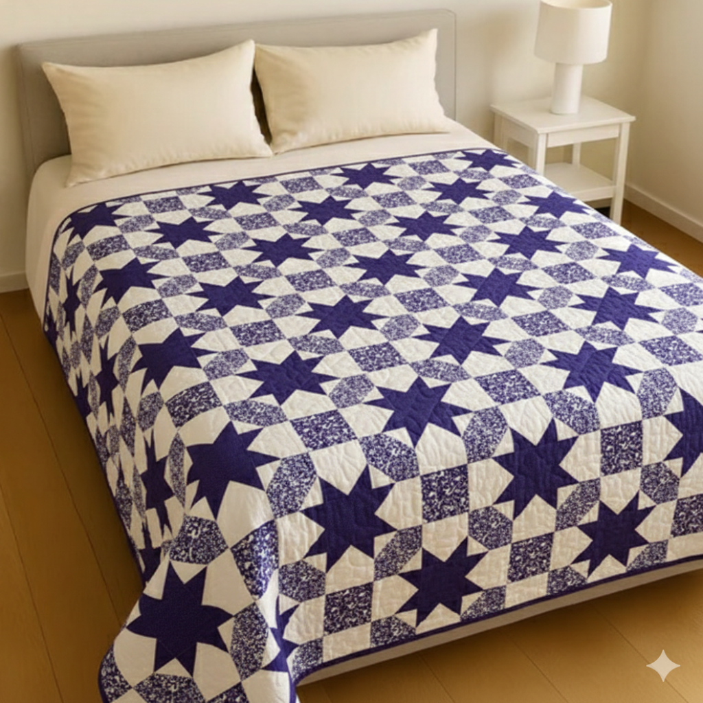 Arctic Stars Quilt Pattern