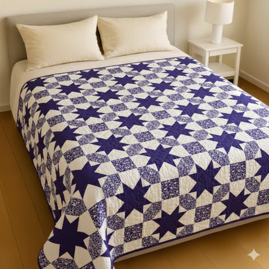 Arctic Stars Quilt Pattern