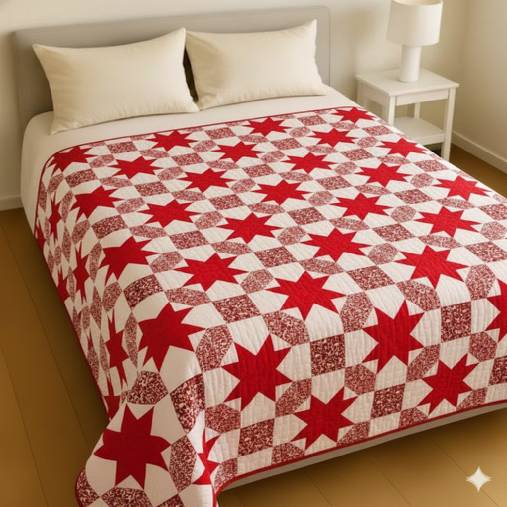 Arctic Stars Quilt Pattern