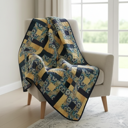 Plum Garden Path Quilt Pattern