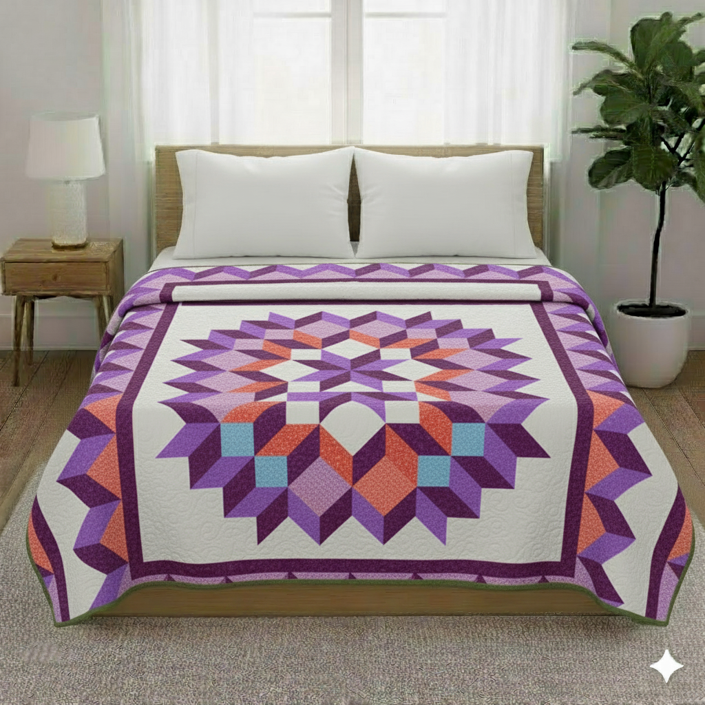 Prisme Géométrique Quilt