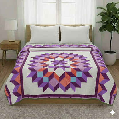 Prisme Géométrique Quilt