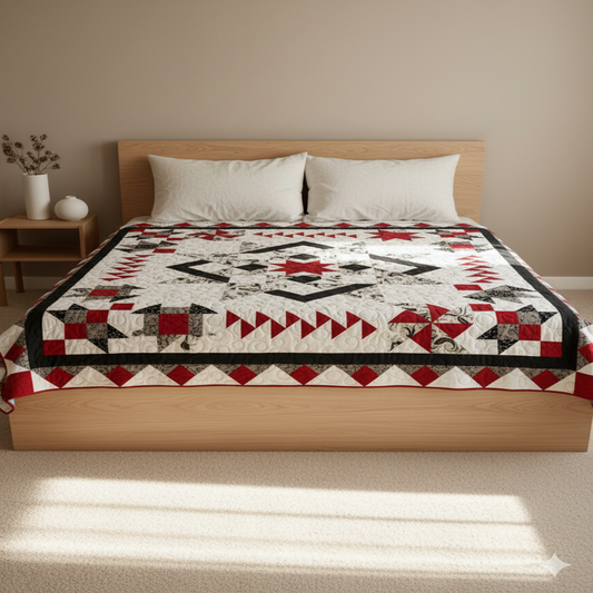 Starbound — Quilt Pattern (PDF) by Golden Threads™