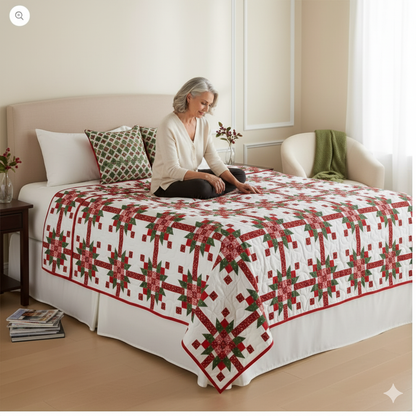 Moonlight Garden — Quilt Pattern (PDF) by Golden Threads™
