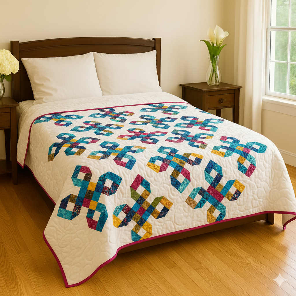 Golden Squares Charm — Quilt Pattern (PDF) by Golden Threads™