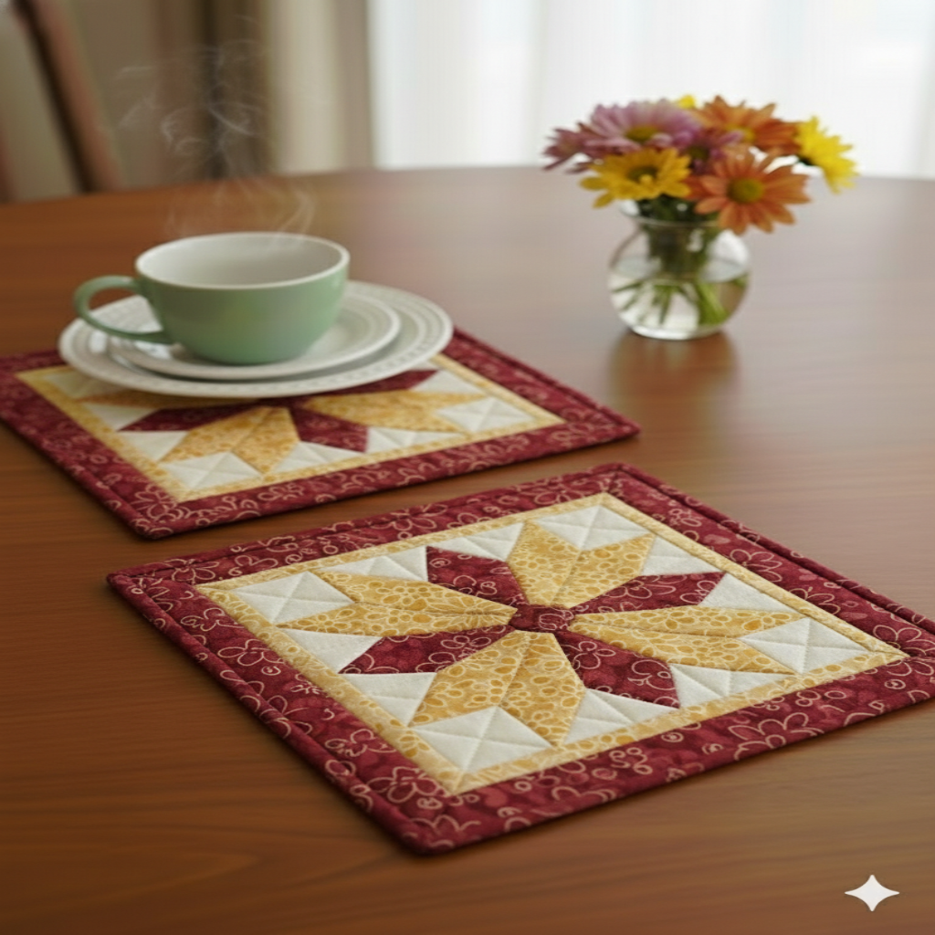 Autumn Star Mini Quilt Pattern
