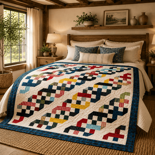 Autumn Roses — Quilt Pattern (PDF) by Golden Threads™ - Golden Threads