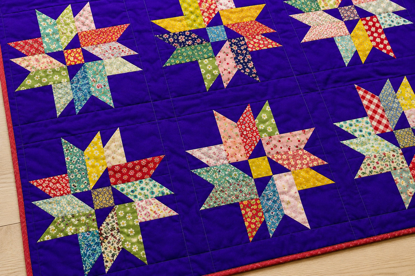 Autumn Tree Quilt Pattern PDF | 60x60 Beginner Fall Quilt