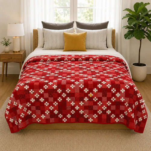 Classic Stars Quilt - Golden Threads