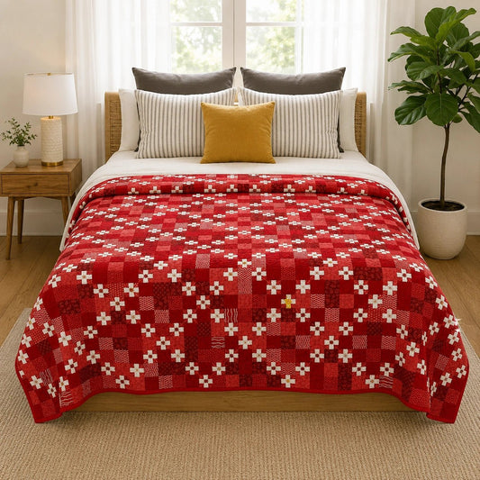 Classic Stars Quilt - Golden Threads