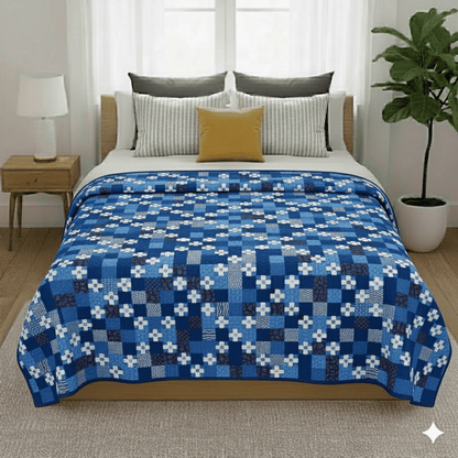 Classic Stars Quilt - Golden Threads