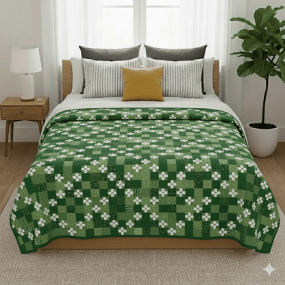 Classic Stars Quilt - Golden Threads