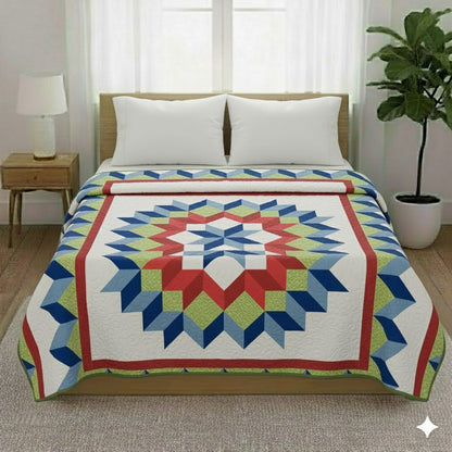 Prisme Géométrique Quilt