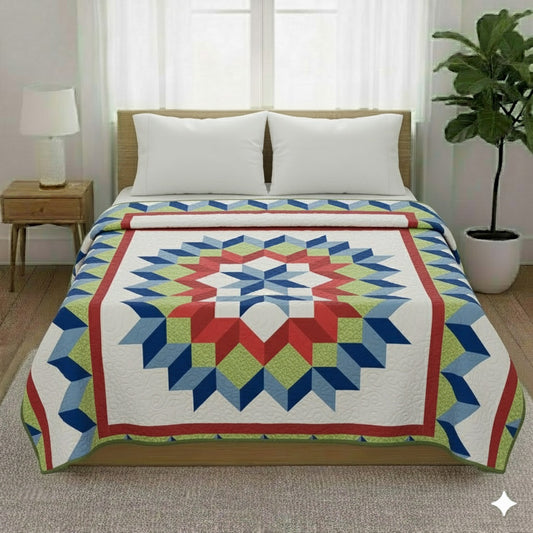 Prisme Géométrique Quilt