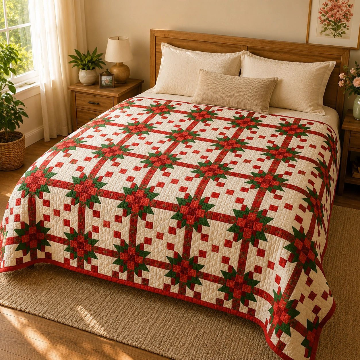 Moonlight Garden — Quilt Pattern (PDF) by Golden Threads™ - Golden Threads