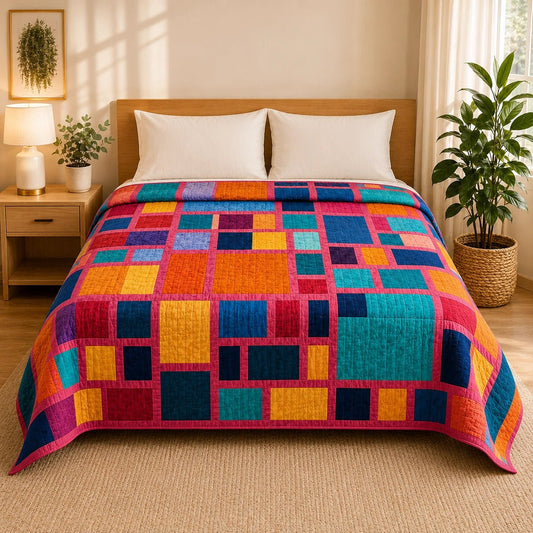 Urban Grid — Quilt Pattern (PDF) by Golden Threads™ - Golden Threads